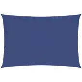 vidaXL Zonnescherm rechthoekig 2,5x4,5 m oxford stof blauw