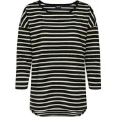 ONLY Onlfabiola Sweatshirt Dames Zwart S