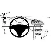 Brodit ProClip houder geschikt voor Peugeot 3008 2009-2016 Left mount