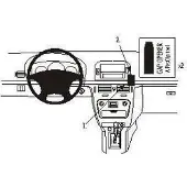 Brodit ProClip houder geschikt voor Hyundai Sonata 2005-2008 Angled mount