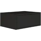 NADUVI Collection Nachtkastje Fermo | mdf zwart 50x21x36 cm nachtkastjes | NADUVI