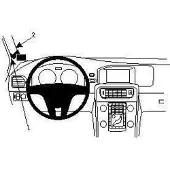 Volvo ProClip houder geschikt voor Volvo S60/ V60 2011-2018 Left mount, Hoog