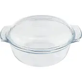 Pyrex Ronde Ovenschaal Met Deksel 4,9L Transparant transparant Glas