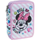 Disney Minnie Smiles, gevulde pennenhouder met twee compartimenten