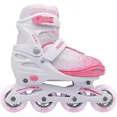 Roces Jokey X kinder-inlineskates, wit, EU 26-29, meisjes, wit, EU 26-29