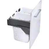 Hailo Laundry Carrier uittrekbaar wassysteem voor kast 60 cm 66 liter (2 x 33)