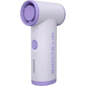 Nitecore NEF Nano High-Speed Handheld Fan, Light Violet, ventilator