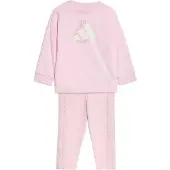 Adidas Trainingspak 'ANIMAL LEGGINGS' lichtbruin / rosa / wit