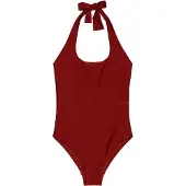 Marc O'Polo Badpak ' Shiny ' roestbruin / donkerrood