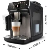 Philips EP5549/70 Koffievolautomaat Zwart, Staal