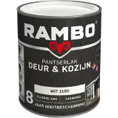Rambo Pantserlak Deur en Kozijn Wit 0.75L