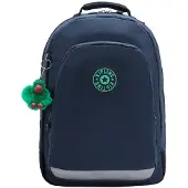 Kipling Class Room Rugzak School - 15" laptopvak - blue green block