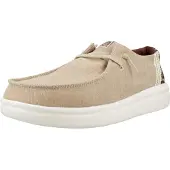 HeyDude Wendy Rise Animal Instappers beige Maat 37