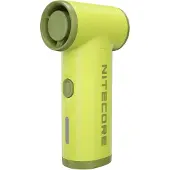 Nitecore NEF Nano High-Speed Handheld Fan, Neon Green, ventilator