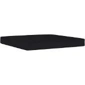 vidaXL Palletkussen 60x60x6 cm oxford stof zwart