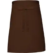 Link Kitchen Wear Effen schort (Bruin)