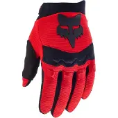 FOX Junior Dirtpaw Handschoenen Fluorescerend Rood || Maat: Kid M