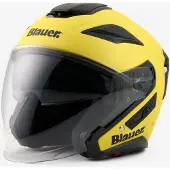 Blauer JJ-01 Monocolor Mat Geel Jethelm Maat XS
