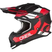 O'Neal 2Series Spyde V23 Zwart Rood Wit Crosshelm Maat M