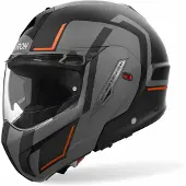 Airoh Mathisse II Genius Systeemhelm Mat/Oranje/Antraciet/Zwart S unisex