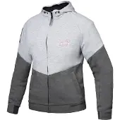 Ixon Touchdown L Grijs Zilver Fuchsia Dames Textiele Motorjas Maat 3XL