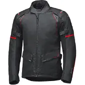 Held Savona ST waterdichte motorfietstextiljas, zwart/rood, maat M