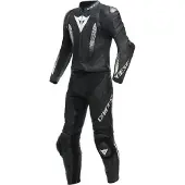 Dainese Laguna Seca 5 Perf. 2-Delig Pak zwart Wit Maat 58