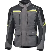 Held Lonborg Top Donkergrijs Zwart Neon Geel Textiele Motorjas Maat L