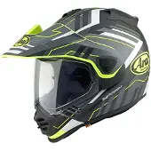Arai Tour-X5 Trail Geel Zwart Wit Adventure Integraalhelm Maat L
