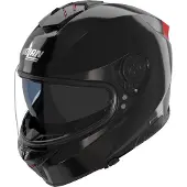Nolan N80-8 Classico Nobile helm, zwart/rood, maat L (60)
