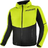 SHIMA Daybreaker Geel Zwart Motor Zip Hoodie Maat M