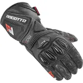 Bogotto Monza Geperforeerde Zwart Handschoenen Maat XS