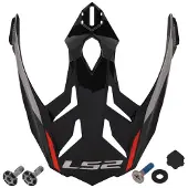 LS2 MX701 Frontier II Helmet Peak Maat