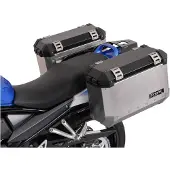 SW-Motech EVO zijdragers - Zwart. Suzuki GSF650/650S/1200/1250, GSX650/1250F.