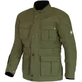 Merlin Burslem Eco Gelamineerde Groen Textiele Motorjas Maat L