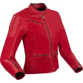 Segura Curve leren jas, rood, maat 36, dames, rood, maat 36