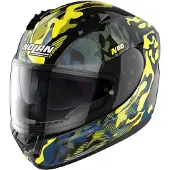 Nolan N60-6 Foxtrot helm, zwart/geel, maat S (56)
