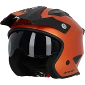 Acerbis Aria Metallic Mat Oranje Jethelm Maat M