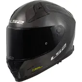 LS2 FF811 Vector II Carbon Solid, integraalhelm ,zwart ,XXS