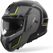 Airoh Mathisse II Genius Systeemhelm Mat/Geel/Antraciet/Zwart S unisex