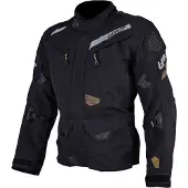 Leatt ADV DriTour 7.5 Stealth Zwart Grijs Waterdichte Textieljas Maat 3XL