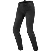 SHIMA Metro Dames Zwart Motor Jeans Maat W32/L30