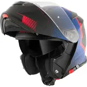 Bogotto H271 Wayke Zwart Rood Blauw Systeemhelm Maat XL