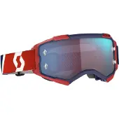 SCOTT Fury rood/blauwe Motorcross Goggles