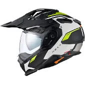 NEXX X.WED3 Keyo Wit Neon Mat Adventure Helm Maat XS