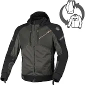 Macna Brero Heren Textieljack Zwart/Groen S, Mannen