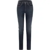 Rokker RT Mid Waist Slim Blauw Maat L30/W34
