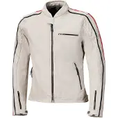 Held Brixham 52420 Leren jack Grijs/Rood 48, Mannen