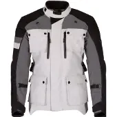 Merlin Solitude D3O motorfiets textieljas, zwart/wit/grijs, maat L