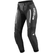 SHIMA Miura 2.0 Dames Zwart Wit Leren Motorbroek Maat 36